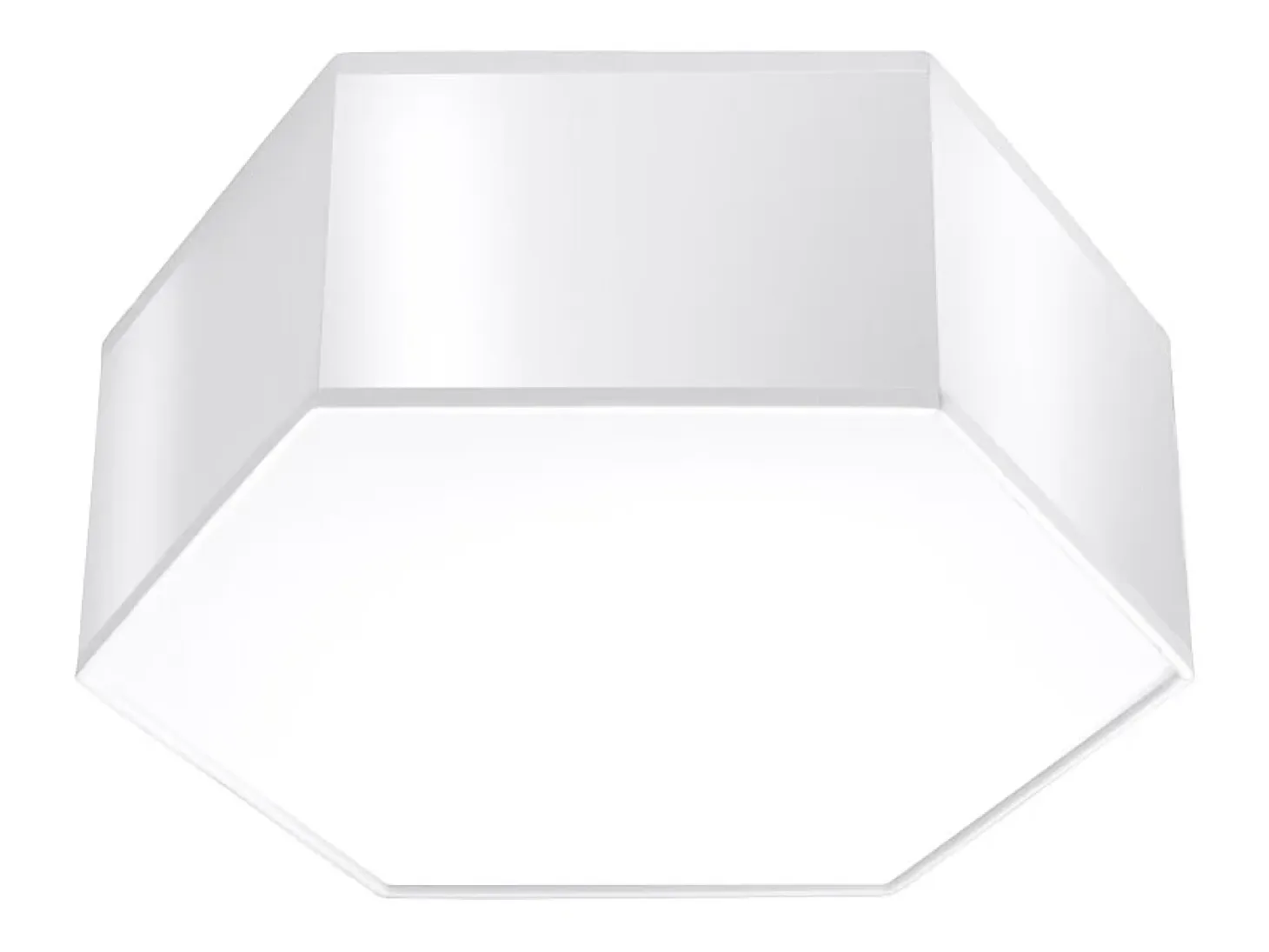 Lámparas de techo Solinia moderno de CLORURO DE POLIVINILO - 2 fuentes luminosas 3000K - L.30,5 x A.11,5 cm - blanco