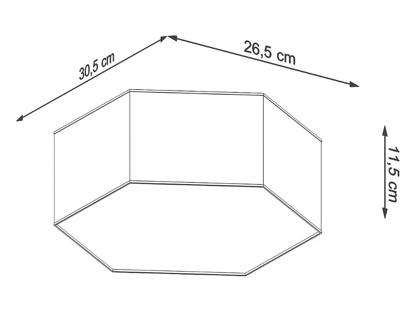 Lámparas de techo Solinia moderno de CLORURO DE POLIVINILO - 2 fuentes luminosas 3000K - L.30,5 x A.11,5 cm - blanco