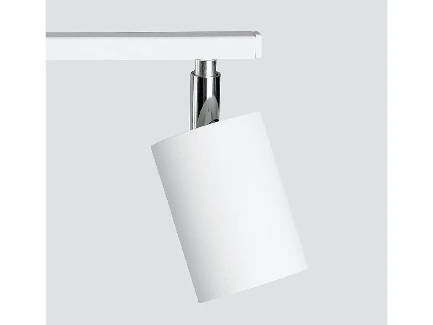 Lámparas de techo Torim minimalista de acero - 2 fuentes luminosas 3000K - L.26 x A.20 cm - blanco