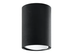 Lámparas de techo Toris moderno de acero - 1 fuentes luminosas 3000K - L.6 x A.10 cm - negro