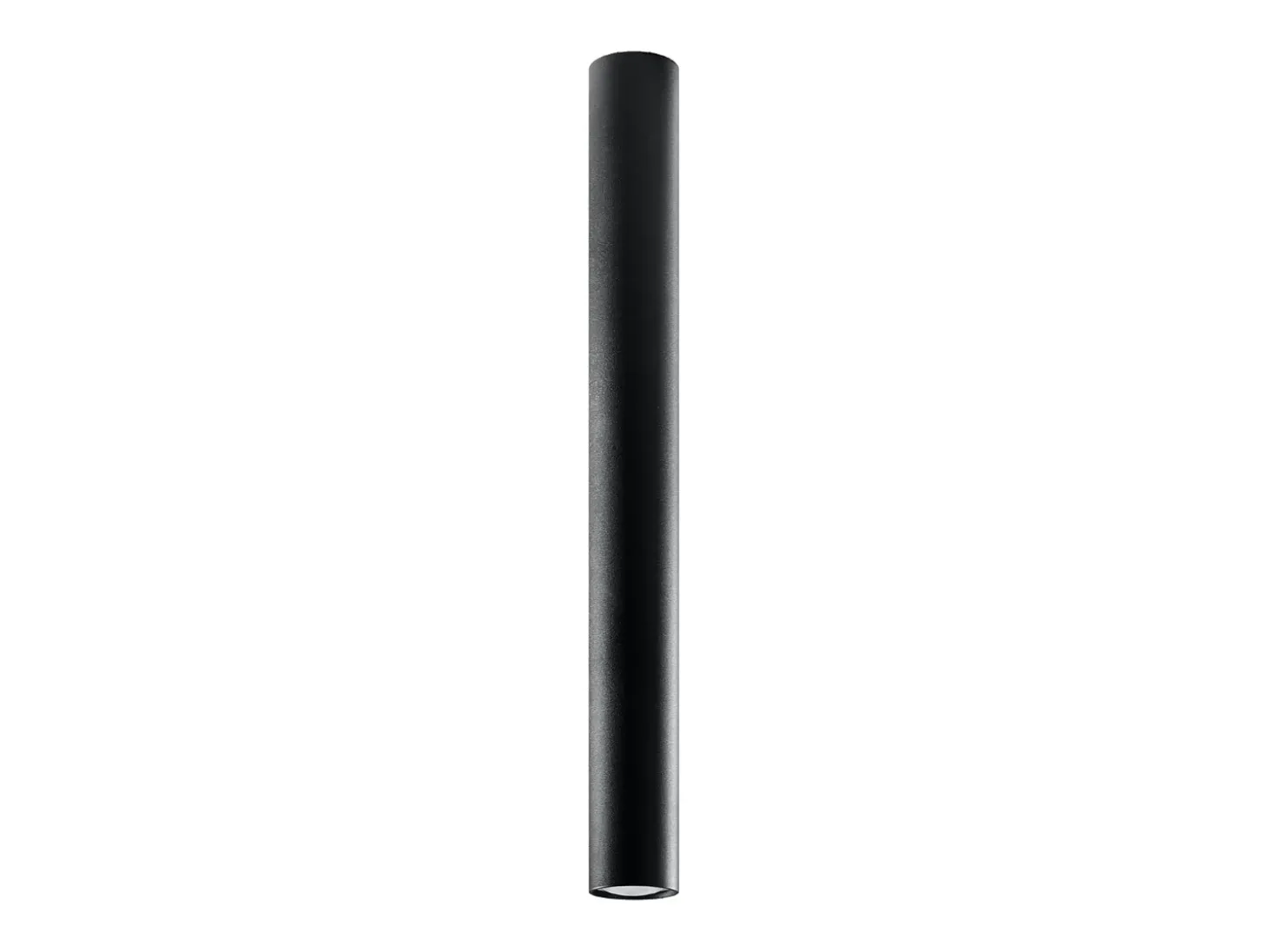 Lámparas de techo Toris moderno de acero - 1 fuentes luminosas 4000K - L.6 x A.60 cm - negro