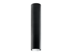 Lámparas de techo Toris moderno de acero - 1 fuentes luminosas 4000K - L.6 x A.40 cm - negro