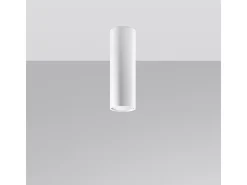 Lámparas de techo Toris moderno de acero - 1 fuentes luminosas 3000K - L.6 x A.20 cm - blanco