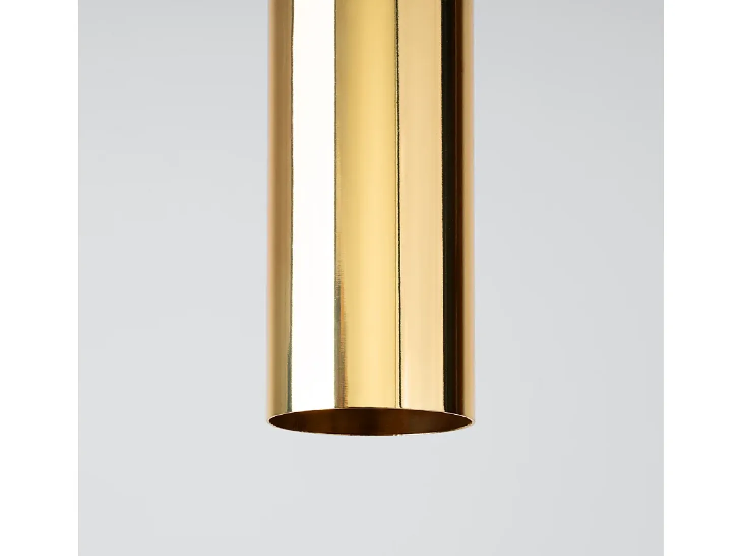 Lámparas de techo Toris moderno de acero - 1 fuentes luminosas 4000K - L.6 x A.30 cm - brillo dorado