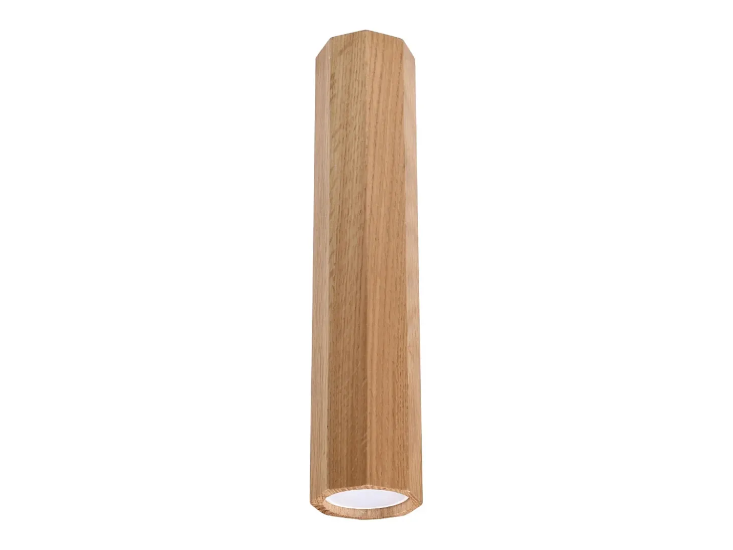 Lámparas de techo Xenor escandinavo de madera - 1 fuentes luminosas 4000K - L.6 x A.30 cm - roble