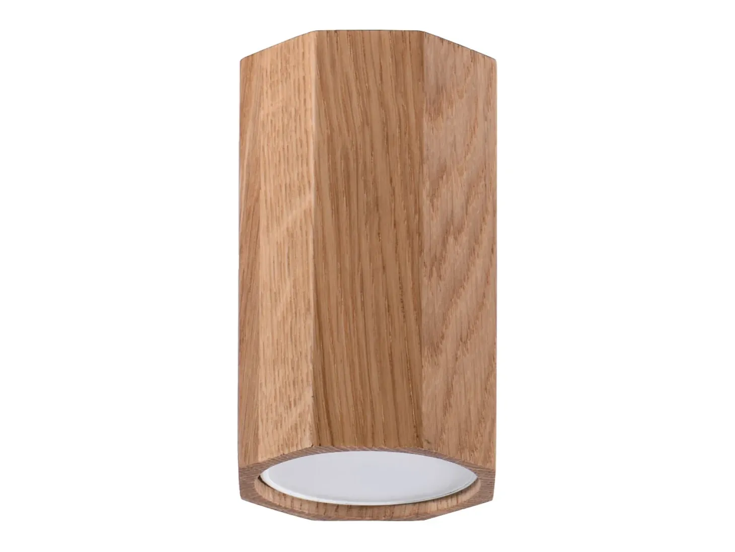 Lámparas de techo Xenor escandinavo de madera - 1 fuentes luminosas 4000K - L.6 x A.10 cm - roble