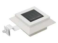 Lámparas solares de exterior LED cuadradas 6 uds 12 cm blanco ES829698