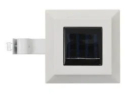 Lámparas solares de exterior LED cuadradas 6 uds 12 cm blanco ES829698