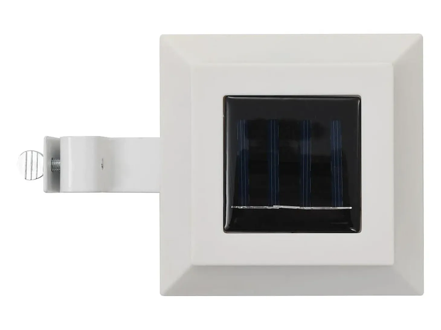 Lámparas solares de exterior LED cuadradas 6 uds 12 cm blanco ES829698