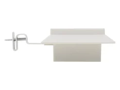 Lámparas solares de exterior LED cuadradas 6 uds 12 cm blanco ES829698