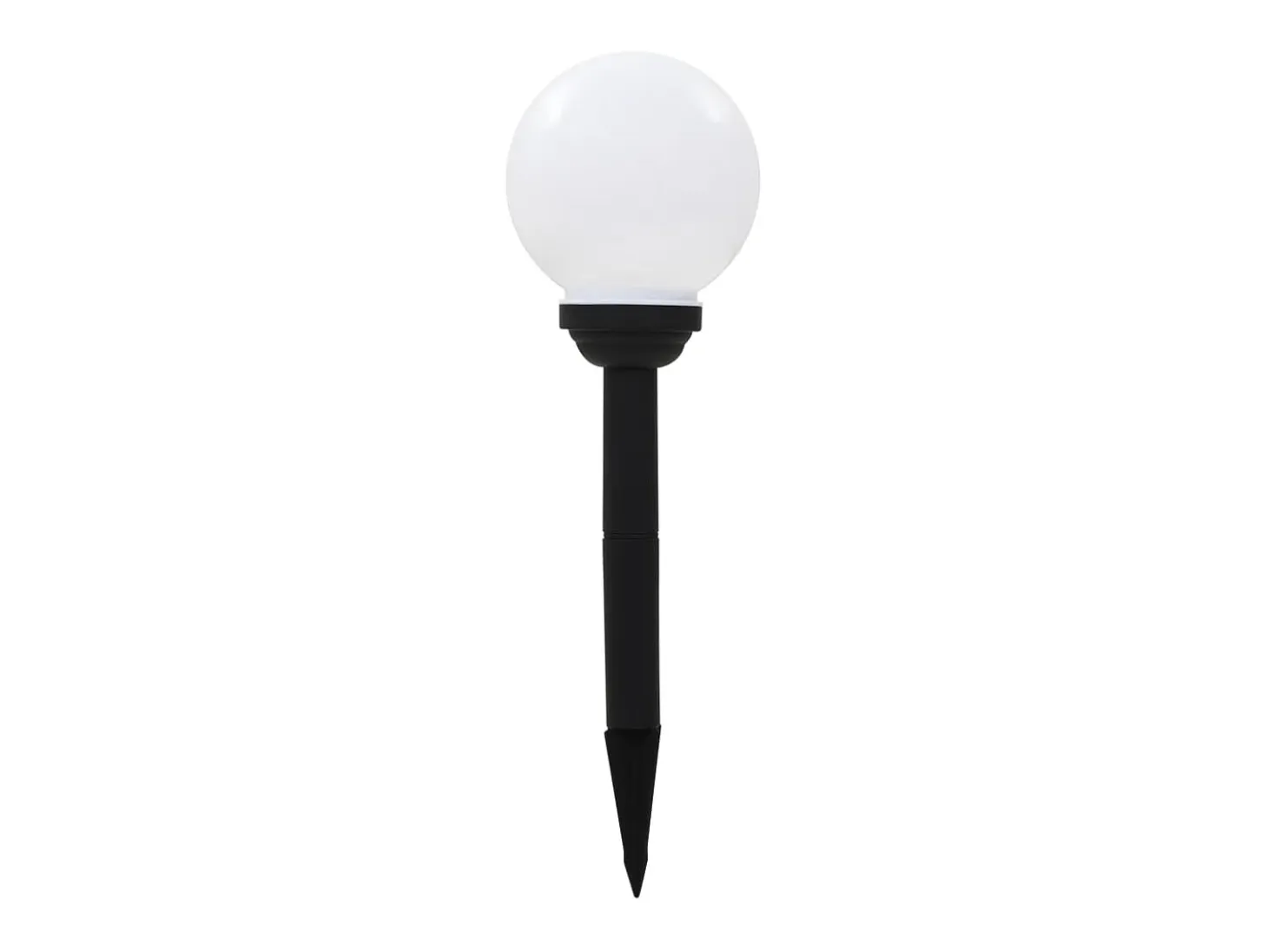Lámparas solares esféricas de exterior 4 uds LED RGB 15 cm ES291450
