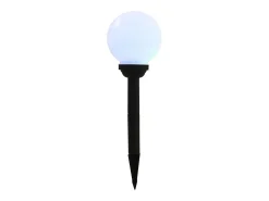 Lámparas solares esféricas de exterior 4 uds LED RGB 15 cm ES291450