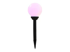 Lámparas solares esféricas de exterior 8 uds LED RGB 15 cm ES249294