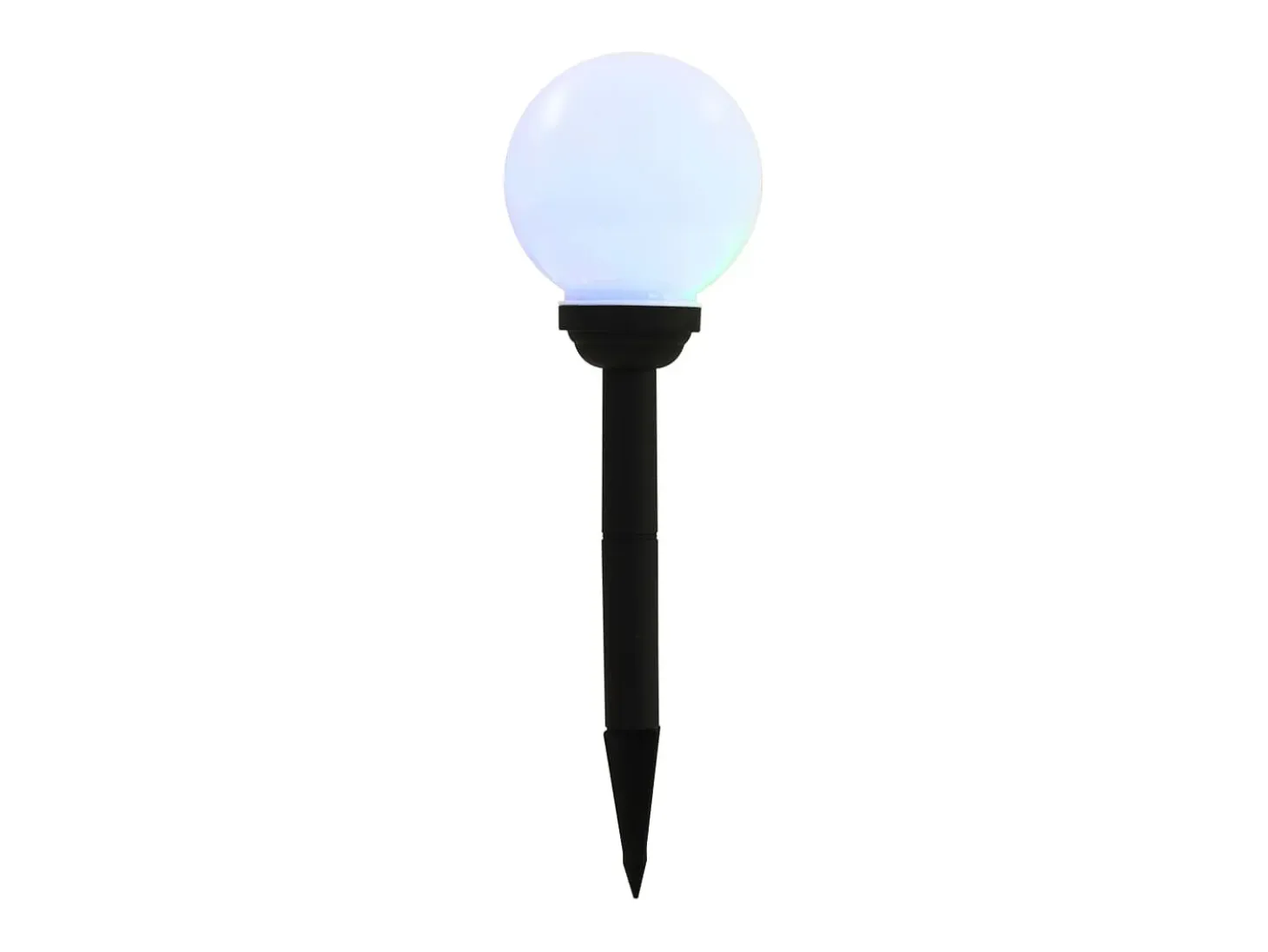 Lámparas solares esféricas de exterior 8 uds LED RGB 15 cm ES249294