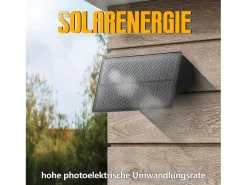 Lámparas solares NETTLIFE para pared exterior - 2 luces solares de pared para exterior, luces de pared para exterior, luz exterior, blanco cálido