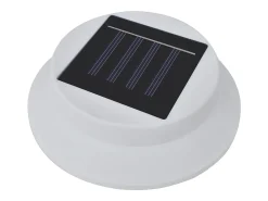 Lámparas solares para valla exterior 12 uds LED negro ES874771