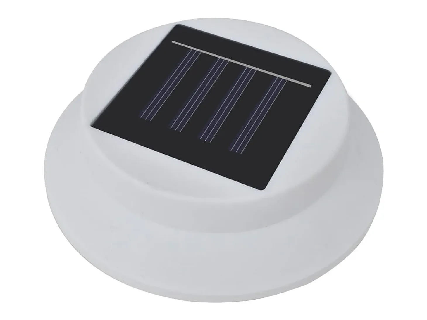 Lámparas solares para valla exterior 12 uds LED negro ES874771