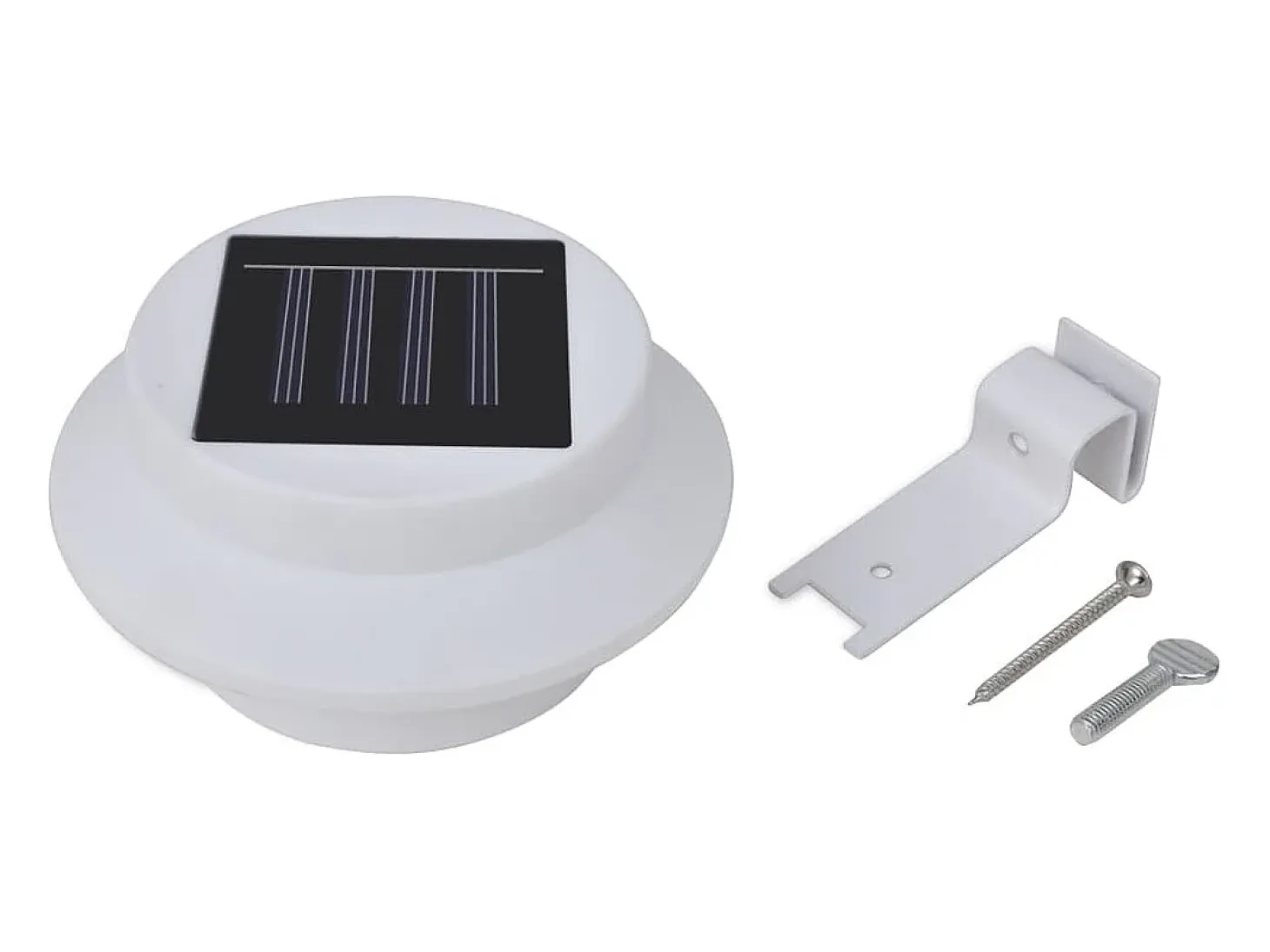 Lámparas solares para valla exterior 12 uds LED negro ES874771