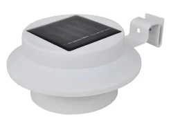 Lámparas solares para valla exterior 12 uds LED negro ES874771