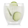Lote 2 Vasos Doble Pared 20cl Pavina Rayados Bodum