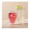 Lote 2 Vasos Doble Pared 32cl Pavina Rayados Bodum - Set 2 Vasos 12249-10