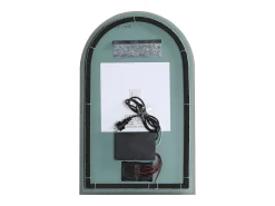 Lote de 2 espejos de baño en arco antivaho con luces LED, Ancho 50 cm, ARCADI