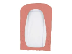 Lote de 2 fundas de cambiador en esponja rizada 50 x 75 cm