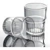 Lote de 4 Vasos Apilables Duralex 20 cl - Vidrio Templado Resistente a Golpes - Fabricado en Francia