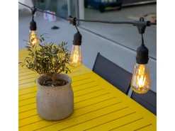 Luces de cadena conectables E27 6M MAFY