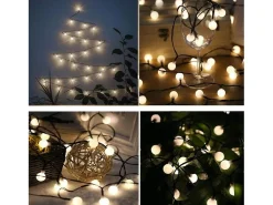 Luces solares de cadena 60LED BILLY