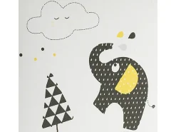 Luz infantil de algodón gris