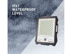 Luz Solar exterior de 300W LED portátil 3000 lúmenes teledirigidos Inluminatio L