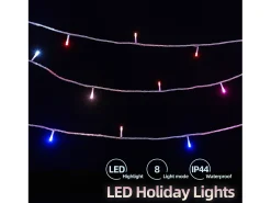 100M 600 LED Guirlande lumineuse Carnaval Mariage Extérieur Intérieur Jardin Éclairage, Multicolore