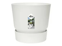 Maceta exterior redonda Ø 24 x Alto 23 cm - Blanco