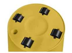 Maceta LOFT URBAN Redonda - Plástico - Perforada - Tanque - Con ruedas - Ø 40 - Ocre