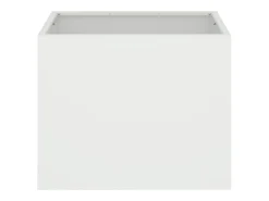 Maceta para Jardín | Jardinera | Macetero Blanco 50 x 32 x 40 cm