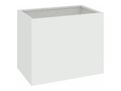 Maceta para Jardín | Jardinera | Macetero Blanco 50 x 32 x 40 cm