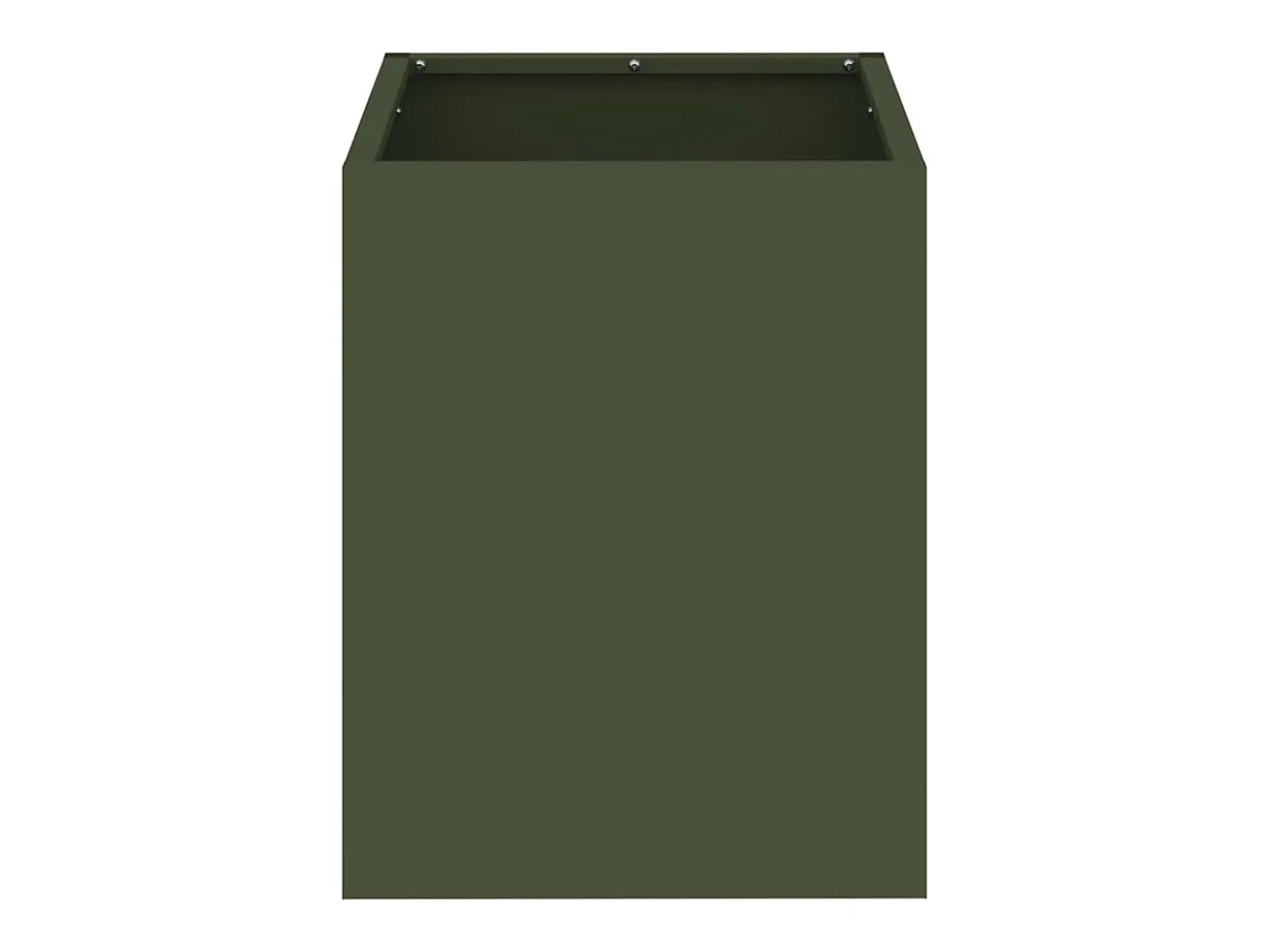 Maceta para Jardín | Jardinera | Macetero Verde oliva 32 x 32 x 40 cm