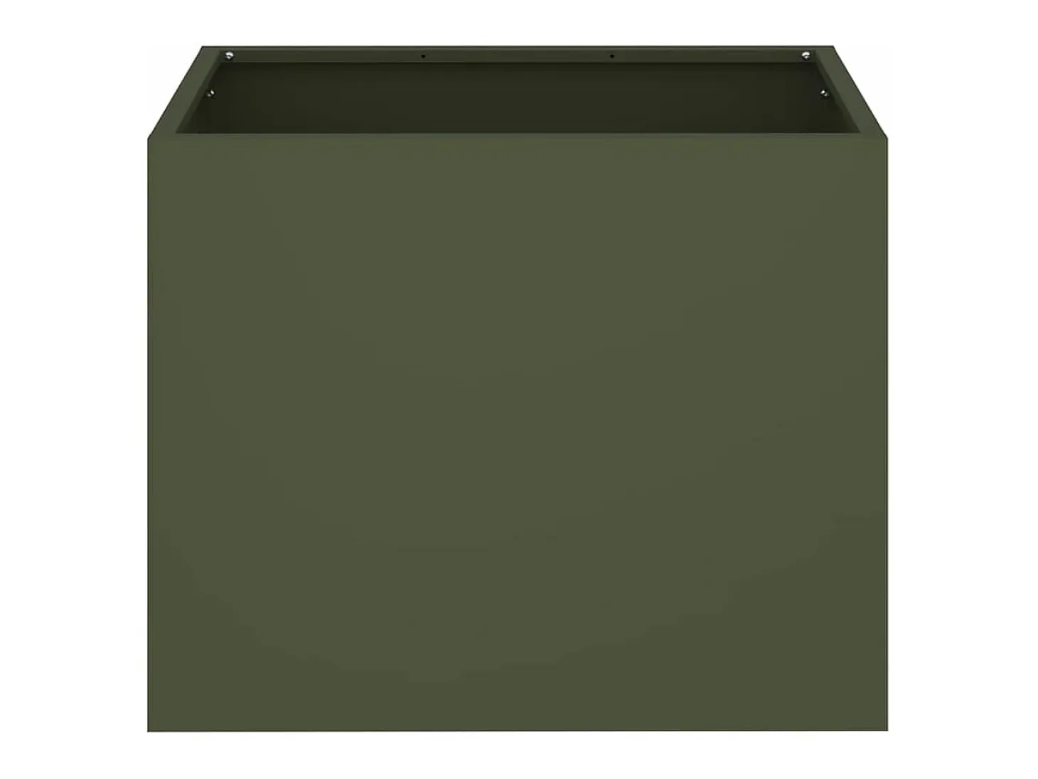Maceta para Jardín | Jardinera | Macetero Verde oliva 50 x 32 x 40 cm