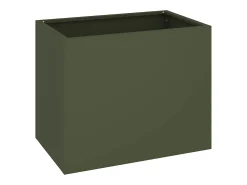 Maceta para Jardín | Jardinera | Macetero Verde oliva 50 x 32 x 40 cm