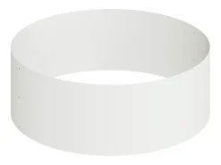 Maceta para Jardín | Jardinera | Macetero Blanco 90 x 90 x 20 cm Acero