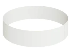 Maceta para Jardín | Jardinera | Macetero Blanco 90 x 90 x 20 cm Acero