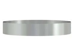 Maceta para Jardín | Jardinera | Macetero Plateado 120 x 120 x 20 cm Acero galvanizado