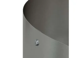 Maceta para Jardín | Jardinera | Macetero Plateado 120 x 120 x 20 cm Acero galvanizado