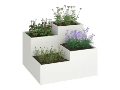 Maceta para Jardín | Jardinera | Macetero 100 x 100 x 60 cm Acero