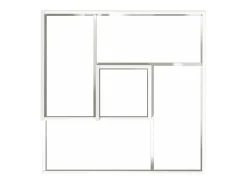 Maceta para Jardín | Jardinera | Macetero Blanco 60 x 60 x 50 cm Acero
