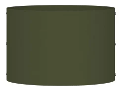 Maceta para Jardín | Jardinera | Macetero Verde oliva 30 x 30 x 20 cm Acero