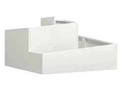 Maceta para Jardín | Jardinera | Macetero Blanco 80 x 80 x 50 cm