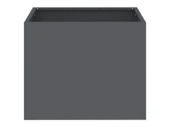 Maceta para Jardín | Jardinera | Macetero Antracita Acero laminado en frío