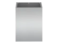 Maceta para Jardín | Jardinera | Macetero Plateado Acero galvanizado